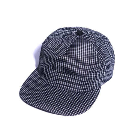 THHEME BLACK NYLON 5 PANEL CAP