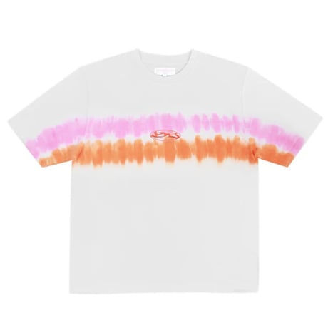 YARDSALE TIE DYE TEE WHITE