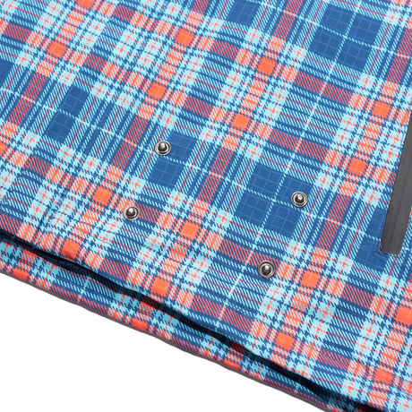 CARPET COMPANY RAIN JACKET REVERSIBLEHOOD PLAID