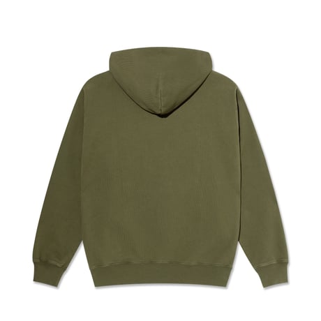 POLAR SKATE CO. PATCH ED HOODIE UNIFORM GREEN