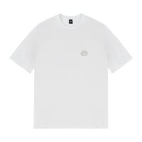MAGENTA PLANT TEE WHITE