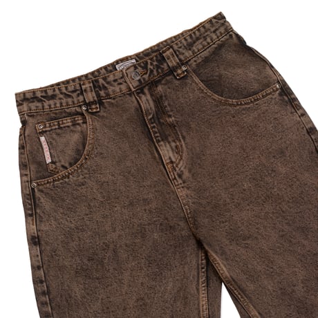 HODDLE ROUTINE STRAIGHT CUT JEAN BROWN