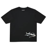 YARDSALE APPLIQUE TEE BLACK