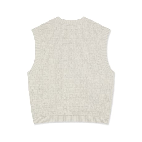 POLAR SKATE CO. ALEX VEST BEIGE GREY