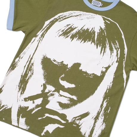 HODDLE TEENAGE SMOKER TEE GREEN