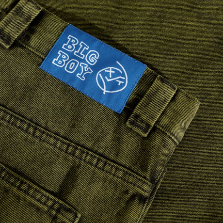 POLAR BIG BOY PANTS GREEN / BLACK