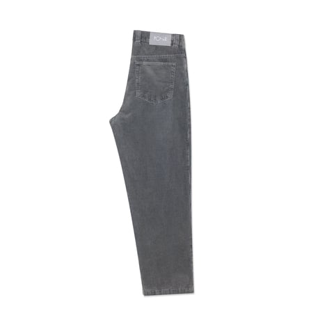 POLAR SKATE CO. 93! PANTS OVERDYED CORD BLUEISH GREY