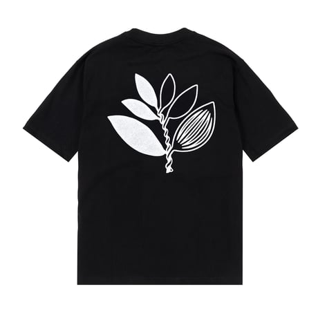 MAGENTA YIN TEE BLACK
