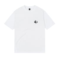 MAGENTA YIN TEE WHITE