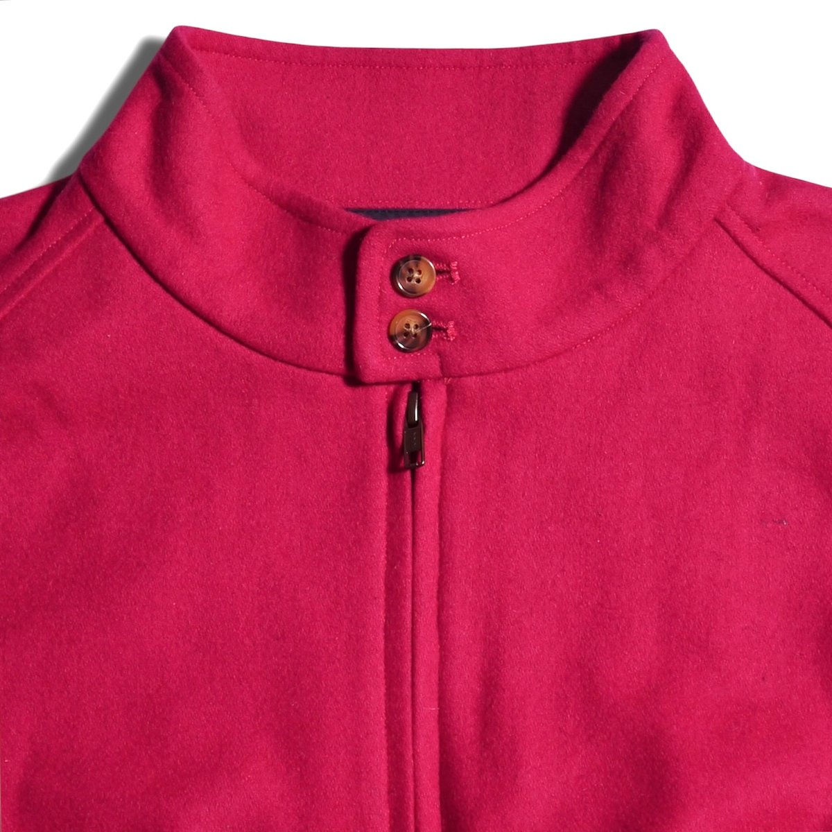 PROV MASTER MELTON JACKET DEEP PINK | PROV ONLI