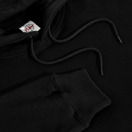 POLAR SKATE CO. SAD AT TIMES DAVE HOODIE BLACK