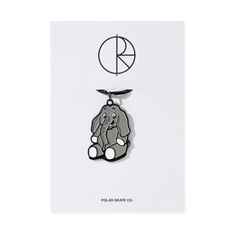 POLAR SKATE CO. KEYCHAIN ELEPHANT MULTI