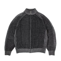 YARDSALE HEATHERED PHANTASY FULL ZIP BLACK