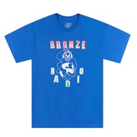 BRONZE 56K RADIO TEE BLUE