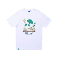 HELAS VACANCES TEE WHITE