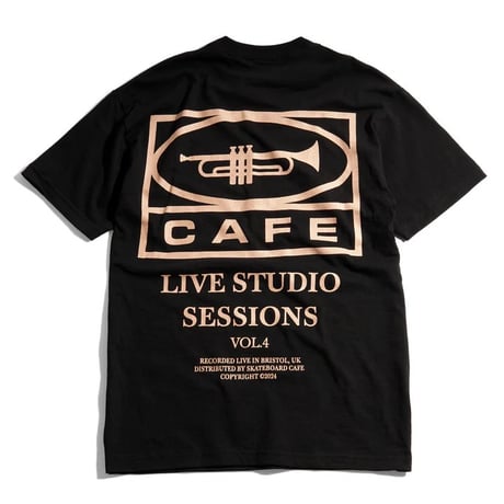 CAFE 45 TEE BLACK