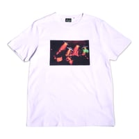 COME TO MY CHURCH ALIEN ATTACK TEE WHITE