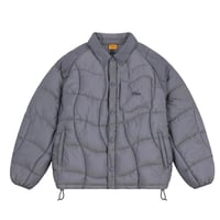 DIME MIDWEIGHT PUFFER JACKET SILVER GRAY