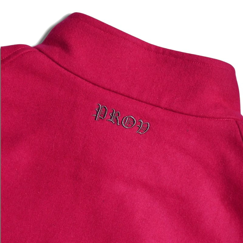PROV MASTER MELTON JACKET DEEP PINK | PROV ONLI