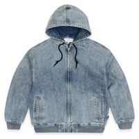 YARDSALE DENIM HOOD BLUE