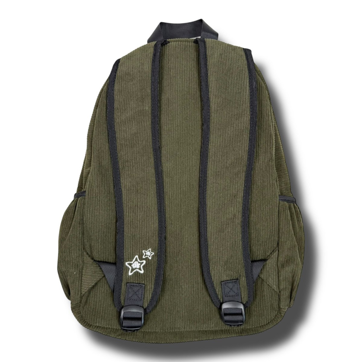 スケートボード Star team backpack Olive スケートボード Star team olive corduroy backpack OLIVE