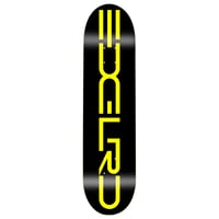 EDGLRD TECH SCRIPT BLACK / YELLOW 8.38