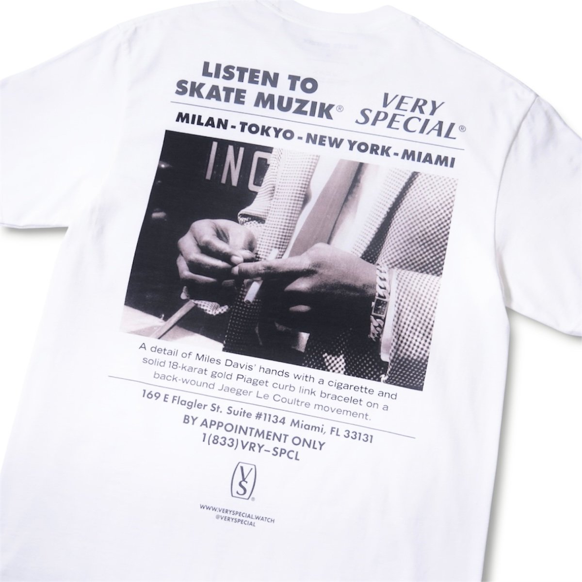 SKATE MUZIK VERY SPECIAL TEE WHITE | PROV ONLIN
