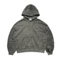 STINGWATER EGO DEATH HOODEAD PULLOVER SWEATSHIRT DARK GRAY