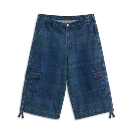 RASSVET ALLOVER PRINTED DENIM CARGO