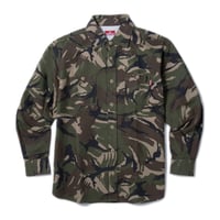 HELLRAZOR WASHED WORK SHIRT WOODLAND CAMO