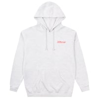 ALLTIMERS MINI BROADWAY EMBROIDERED HOODY HEATHER GREY