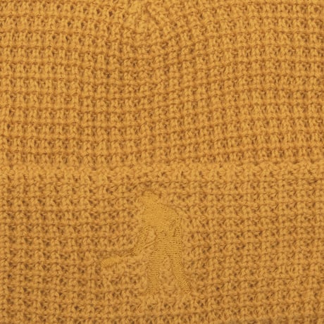 PASSPORT ORGANIC COTTON WAFFLE KNIT BEANIE MARIGOLD