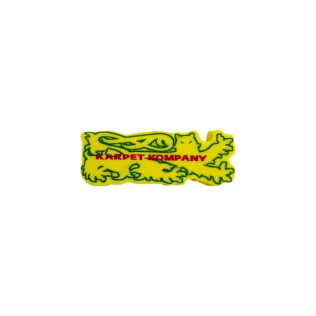 CARPET COMPANY LION ERASER GREEN/YELLOW