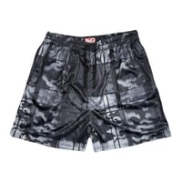 STARTEAM CAMO PLAID BASKETBALL SHORTS