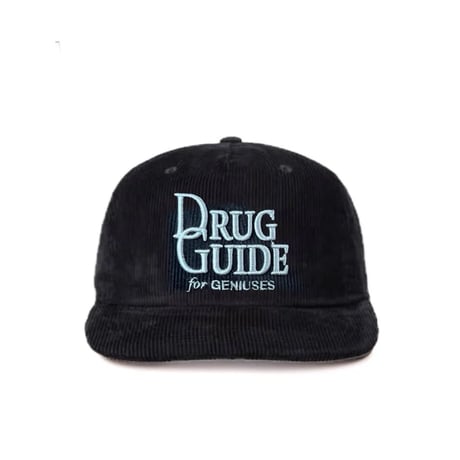 STINGWATER DRUG GUIDE CORDUROY HAT BLACK