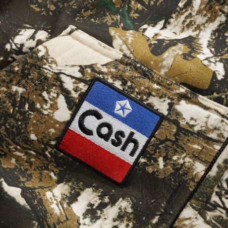 CASH ONLY SERVICE ZIP-THRU HOOD FOLIAGE MULTI
