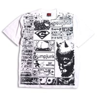 GUMPJUNK MOBILE TEE WHITE