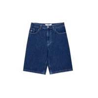 POLAR SKATE CO. BIG BOY SHORTS DARK BLUE WHITE STITCHING