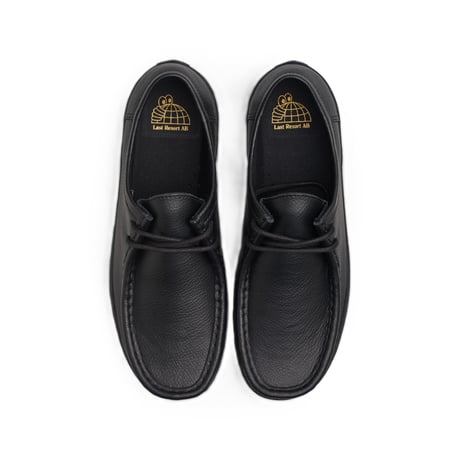 LAST RESORT AB VM006 MOC LO LEATHER BLACK/BLACK