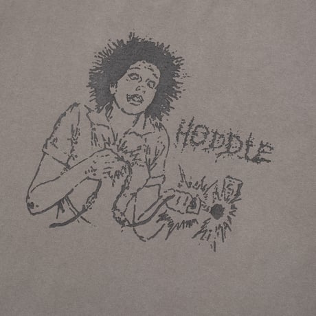 HODDLE SHOCK TEE FADED BLACK