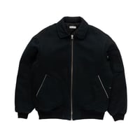 POP TRADING COMPANY FLIGHT JACKET BLACK