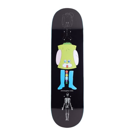 FROG SKATEBOARDSSUPER VECTOR WORLD CHRIS MILIC 8.38