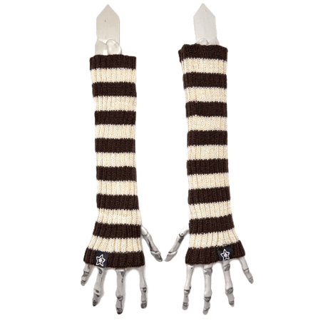 STAR TEAM WRIST WARMER BROWN / SAND