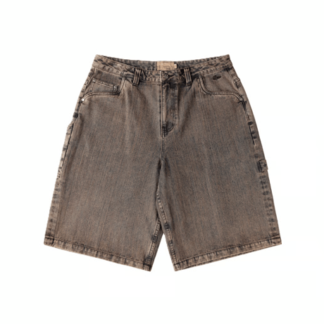 DIME CLASSIC DENIM SHORTS PREMIUM BROWN
