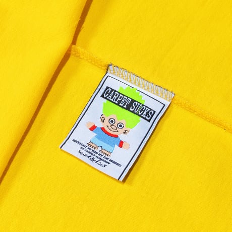CARPET COMPANY CC SUCKS TEE YELLOW
