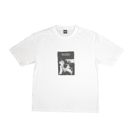 BAGLADY STRESS TEE WHITE