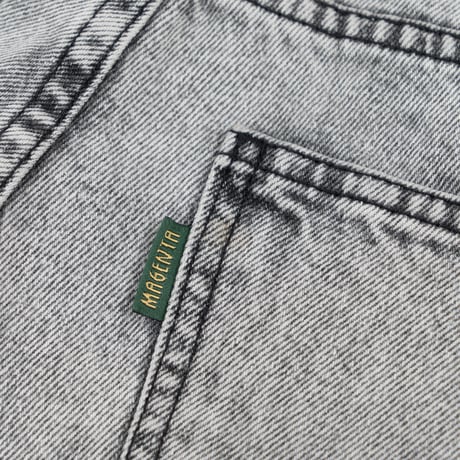 MAGENTA OG DENIM PANTS ACID