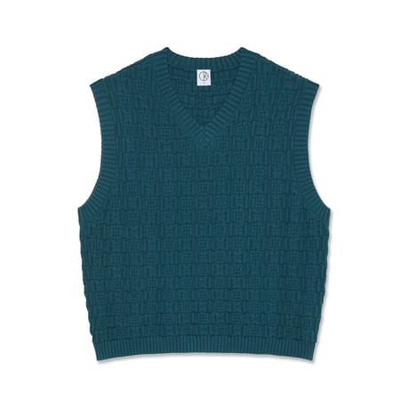 POLAR SKATE CO. ALEX VEST PETROL BLUE