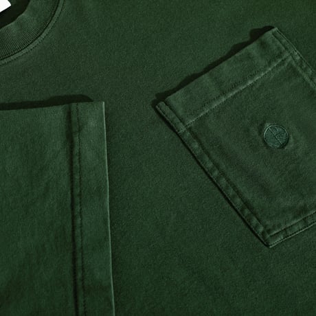 POLAR POCKET TEE DARK GREEN