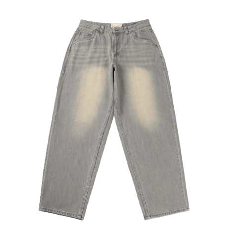 DIME BAGGY DENIM PANTS SANDBLASTED DESERT